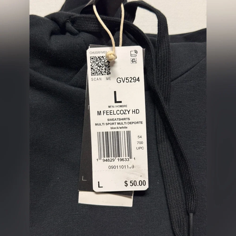 Brand New Adidas Essentials Fleece Hoodie - Picture 4 of 9